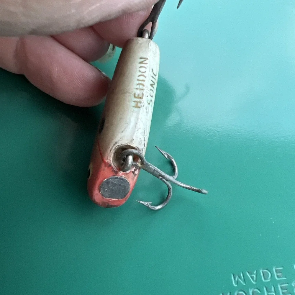 Vintage Heddon Sonic Fishing Lure, Set Of 2